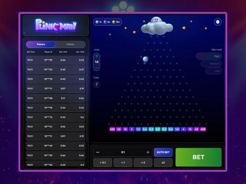 plinko crypto stake